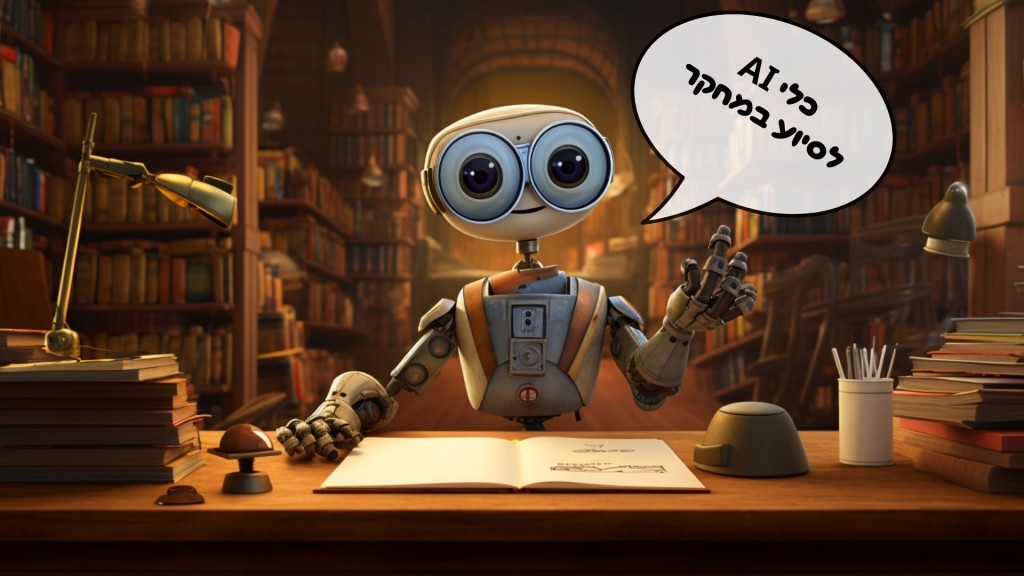 "עוזרי מחקר" – כלי AI לתמיכה בעולמות האקדמיה